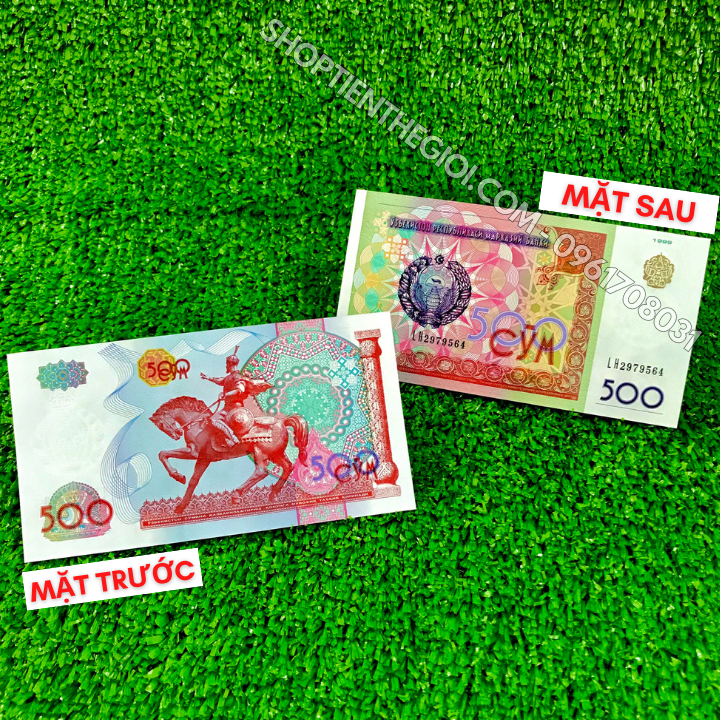 Thiệp Lì Xì Tết Mã Đáo Thành Công của Uzberkistan 